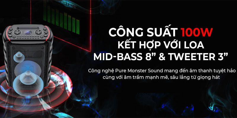 Loa bluetooth Monster Party Box
