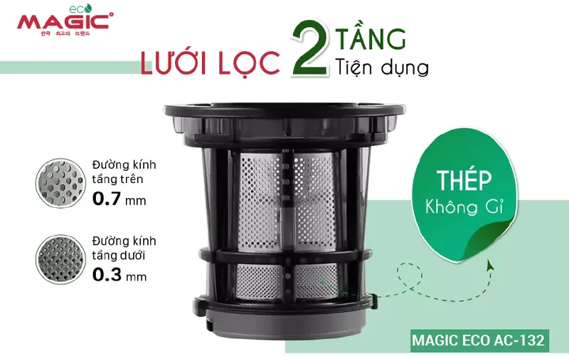 Máy ép chậm Magic Eco AC-132