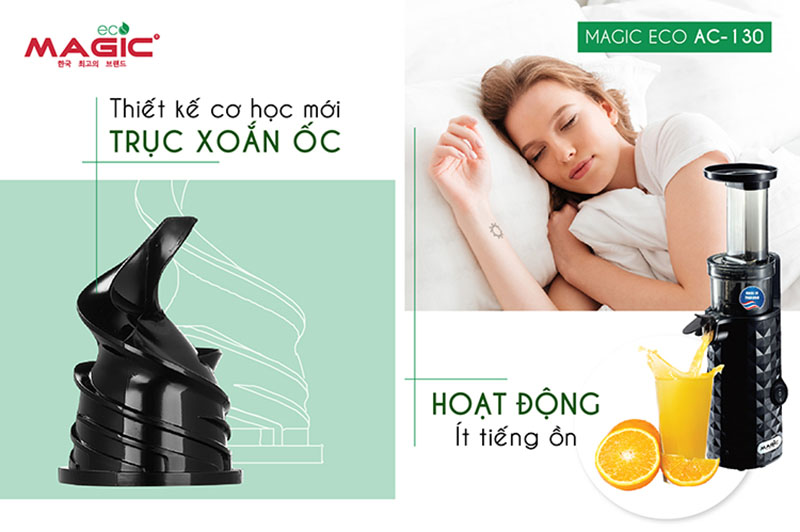 Máy ép trái cây chậm Magic Eco AC-130