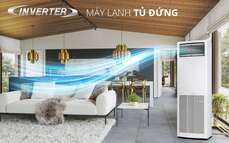 Máy lạnh tủ đứng Daikin inverter FVA125AMVM/RZF125CVM+BRC4C66