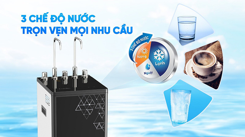 Máy lọc nước nóng lạnh Karofi KAD-D66S