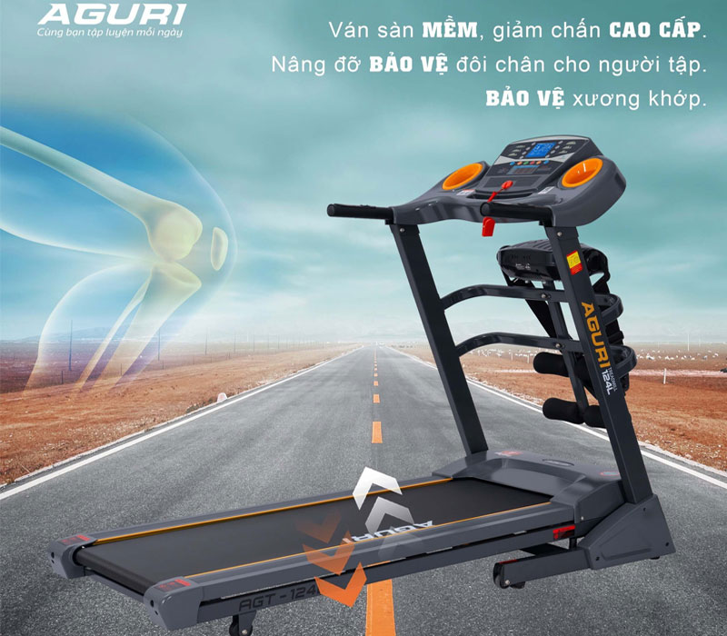 Máy tập chạy bộ Aguri AGT-124L