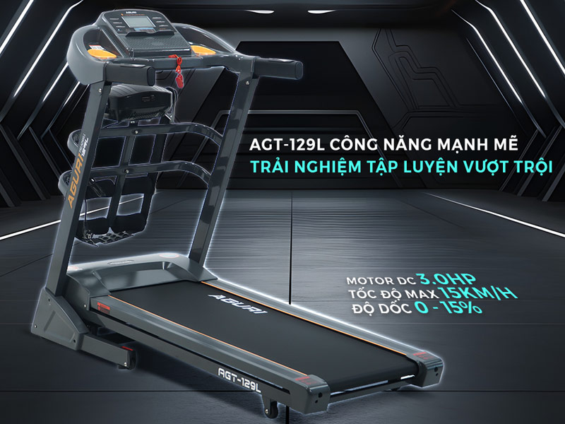 Máy tập chạy bộ Aguri AGT-129L