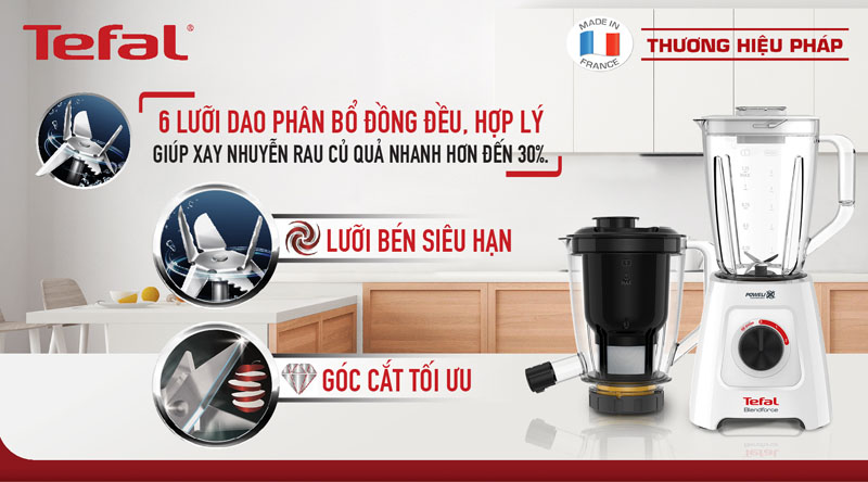 Máy xay sinh tố Tefal BL42Q166