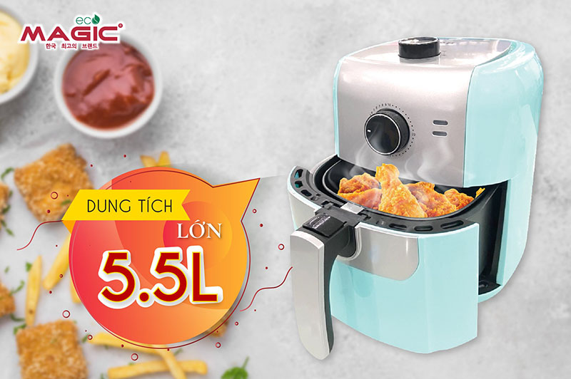 Nồi chiên không dầu Magic Eco 5.5 lít AC-101