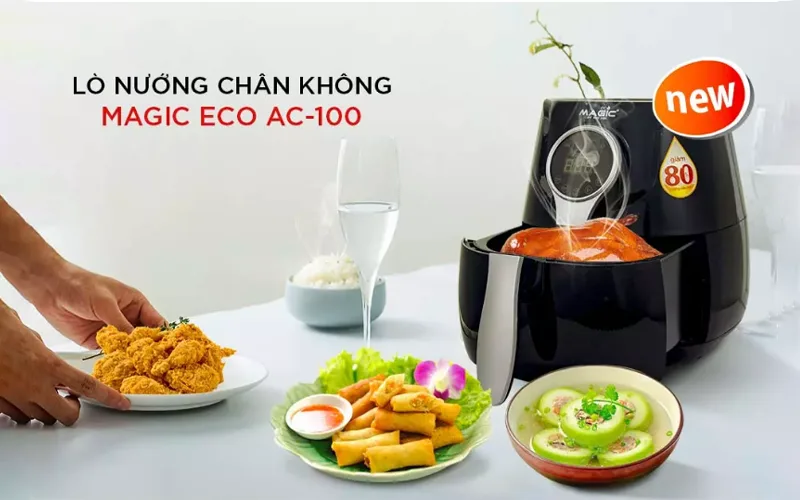 Nồi chiên Magic ECO AC-100 (nướng chân không)