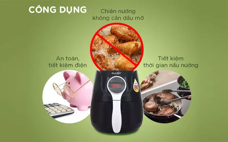 Nồi chiên Magic ECO AC-100 (nướng chân không)