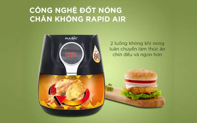 Nồi chiên Magic ECO AC-100 (nướng chân không)