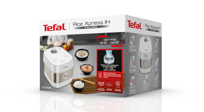 Nồi cơm điện cao tần Tefal 1.5 lít RK762168