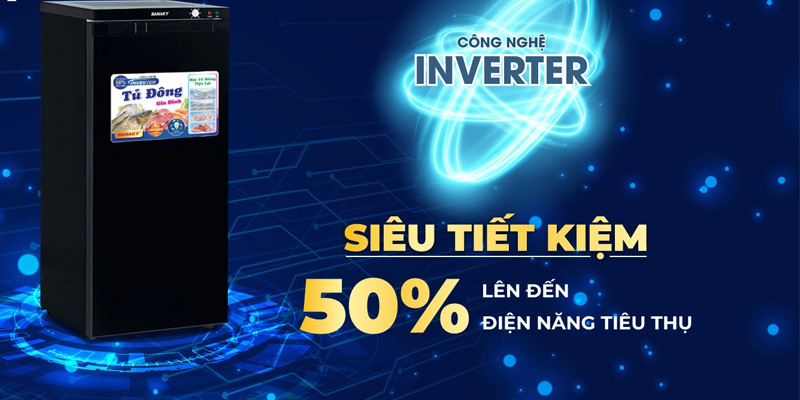 Tủ đông đứng Sanaky inverter 213 lít VH-230VD3