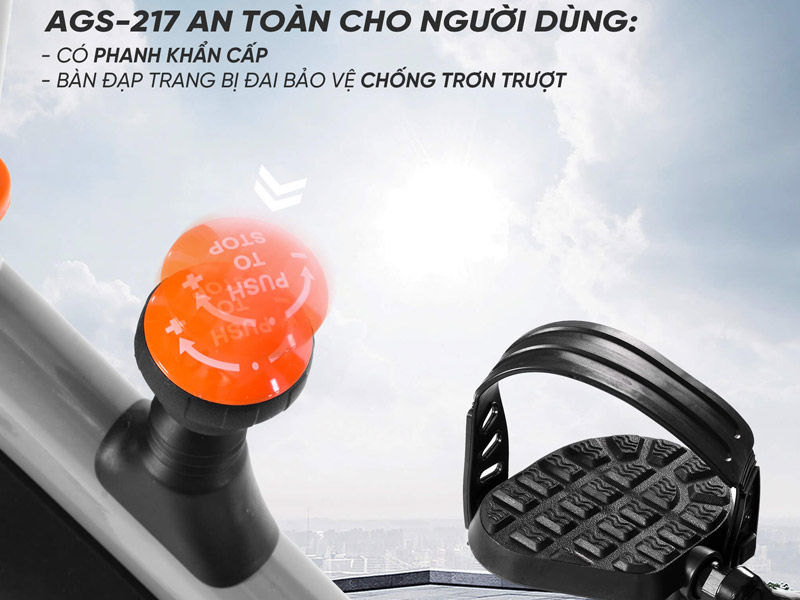 Xe đạp tập Aguri AGS-217