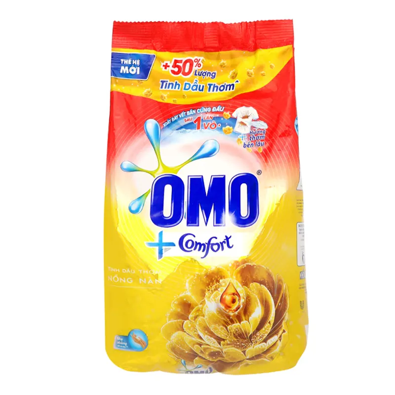 Bột giặt OMO COMFORT nồng nàn vàng 720g