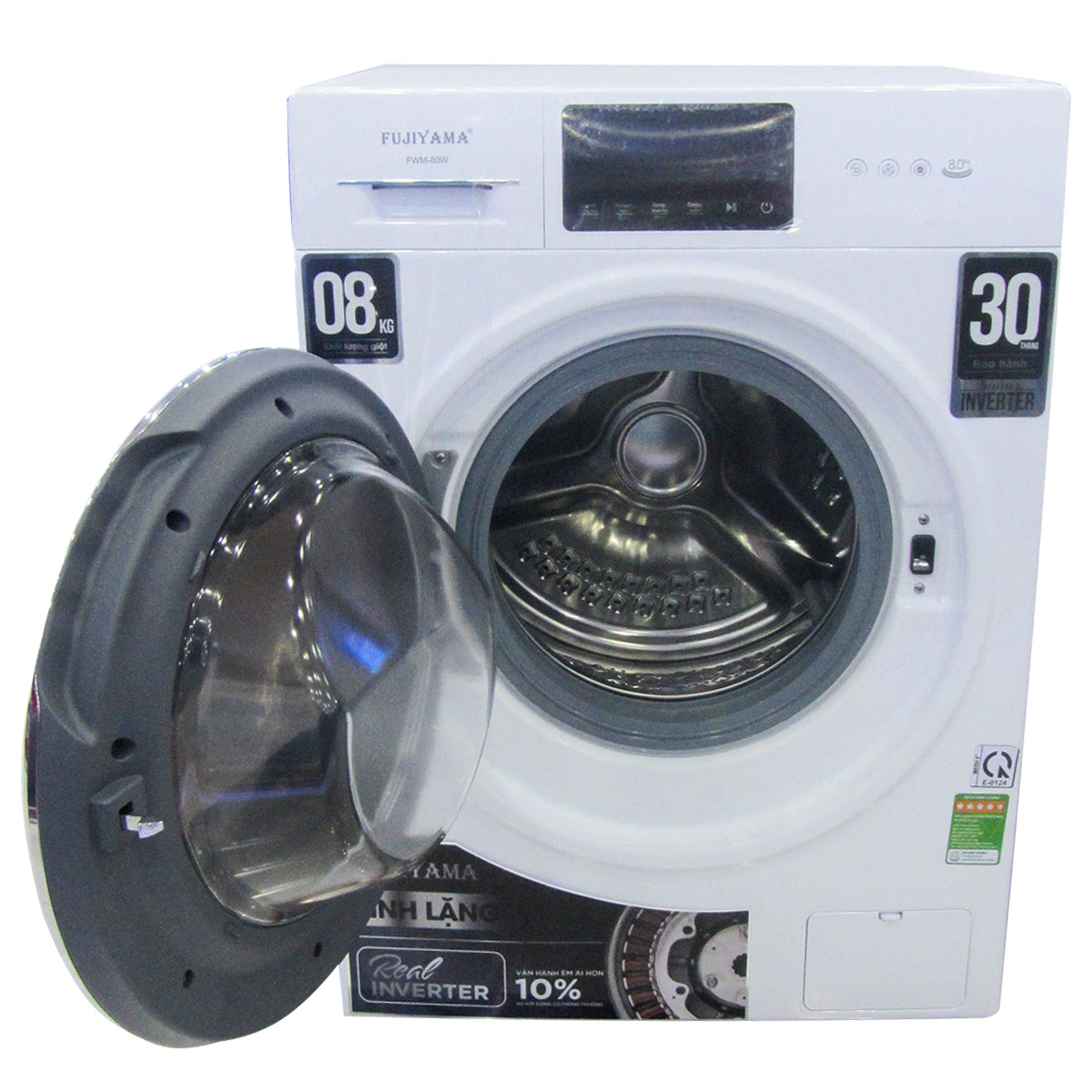 Máy giặt Fujiyama Inverter 8kg FWM-80W