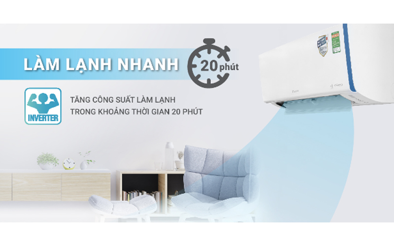 Máy lạnh DAIKIN Inverter 1.5 HP ATKF35XVMV