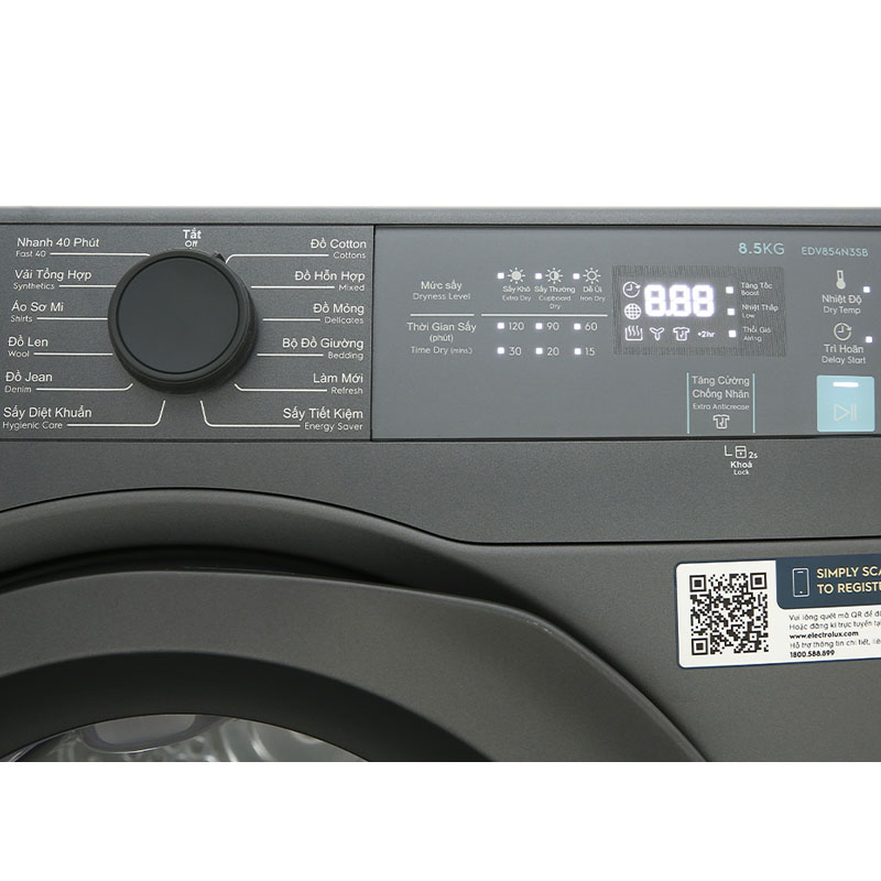 Máy sấy ELECTROLUX EDV854N3SB