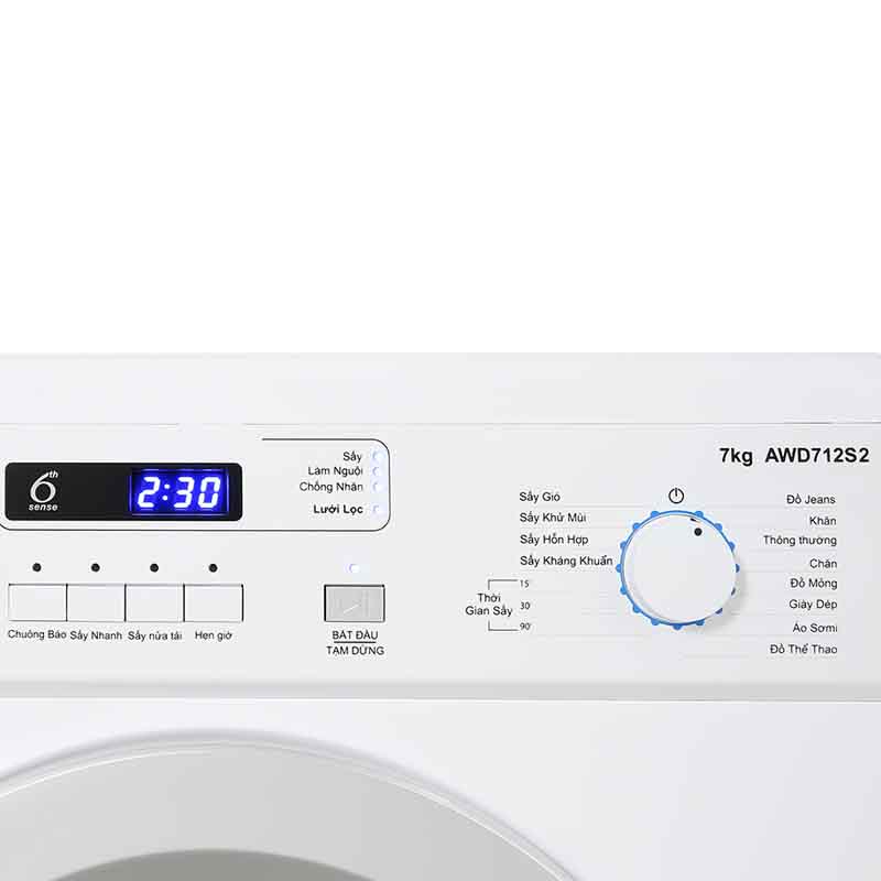 Máy sấy WHIRLPOOL 7 kg AWD712S2