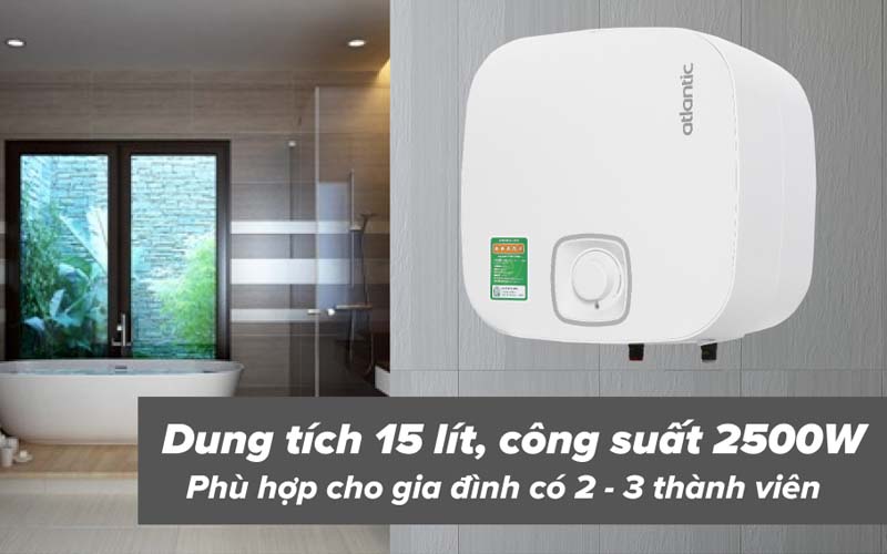 Bình nước nóng ATLANTIC SWH 15A M-N1 NANTO LITE 821495