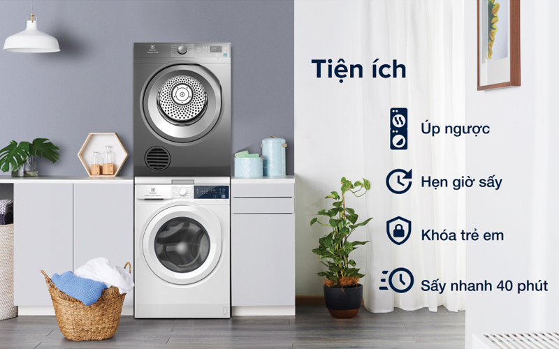 Máy sấy ELECTROLUX EDV854N3SB