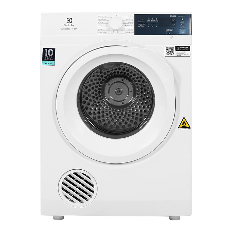 Máy sấy thông hơi ELECTROLUX EDV854J3WB