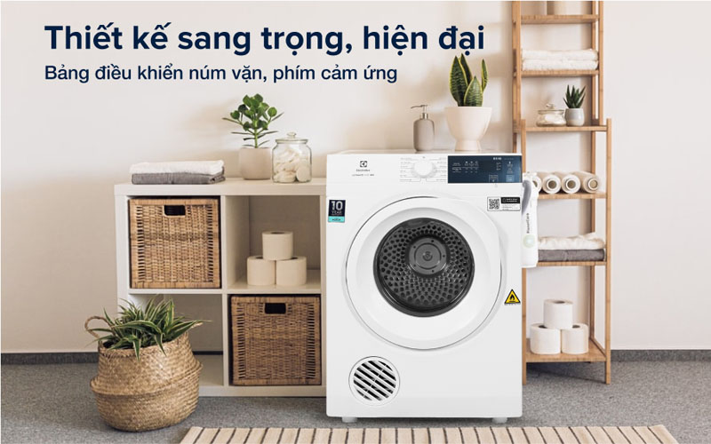 Máy sấy thông hơi ELECTROLUX EDV854J3WB