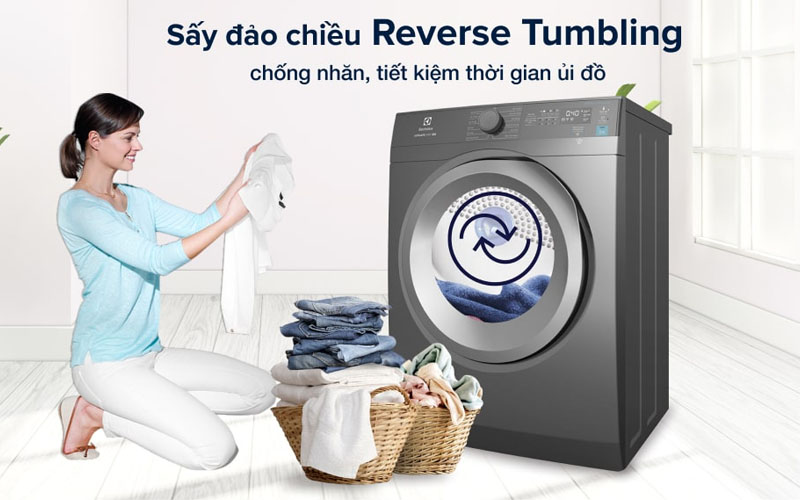 Máy sấy thông hơi ELECTROLUX EDS854N3SB