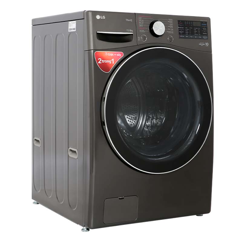 Máy giặt sấy LG 15kg F2515RTGB