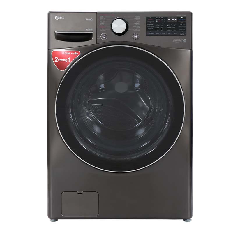 Máy giặt sấy LG 15kg F2515RTGB