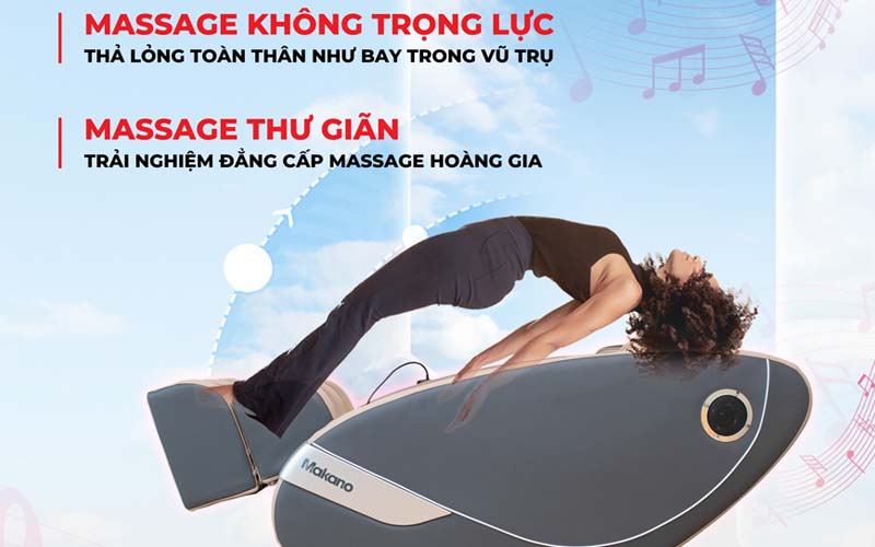 Ghế massage MAKANO MKGM-00001