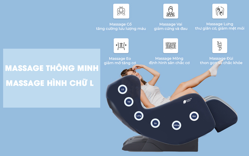 Ghế massage BUHEUNG KOREA MK-5400