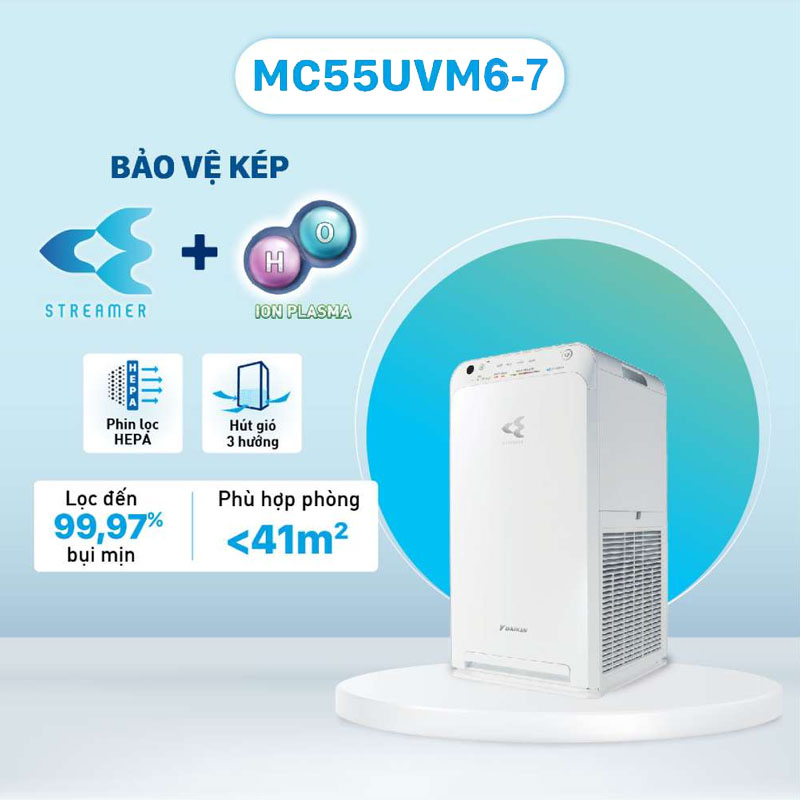 Máy lọc không khí DAIKIN MC55UVM6-7