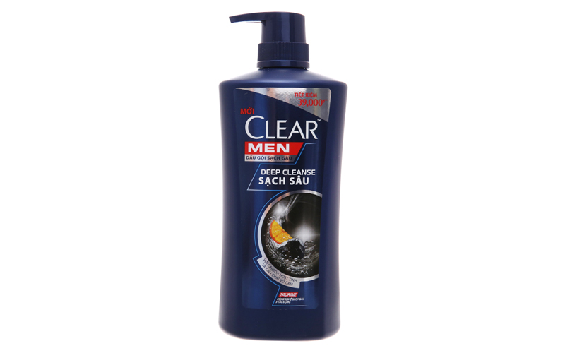 Dầu gội CLEAR MEN 630G (Mềm-sạch sâu)