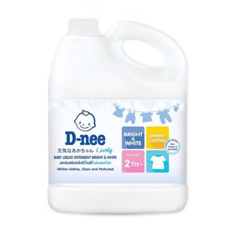 Nước giặt quần áo em bé D-NEE trắng 3L