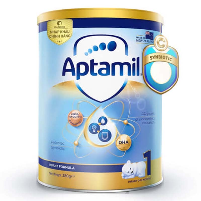 Sản phẩm dinh dưỡng APTAMIL 1 INFANT FORMULA từ 0 - 12 tháng (380G)