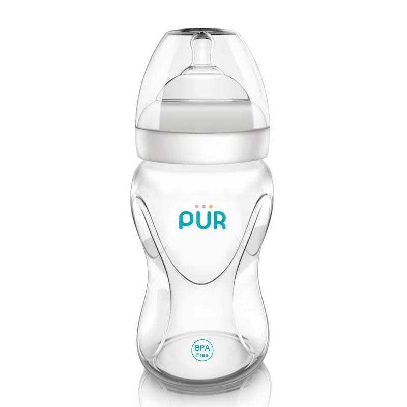 Bình sữa PUR MILK SAFE cổ rộng 250ML