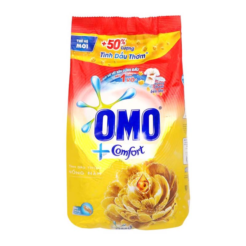 OMO Bột giặt comfort tinh dầu thơm nồng nàn 3.9KG