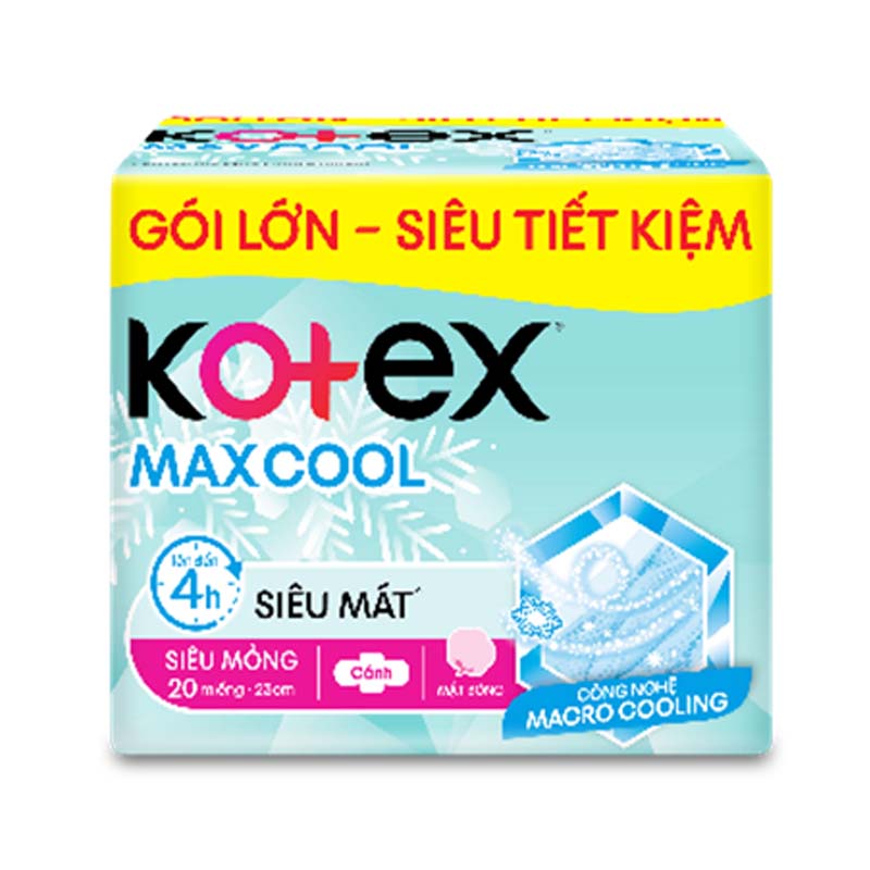 Băng vệ sinh Kotex Max Cool SMC 20x16