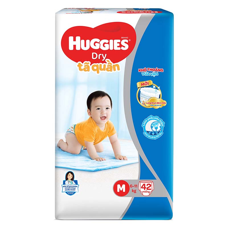 Tã quần HUGGIES PANTS JUMBO M 42X4