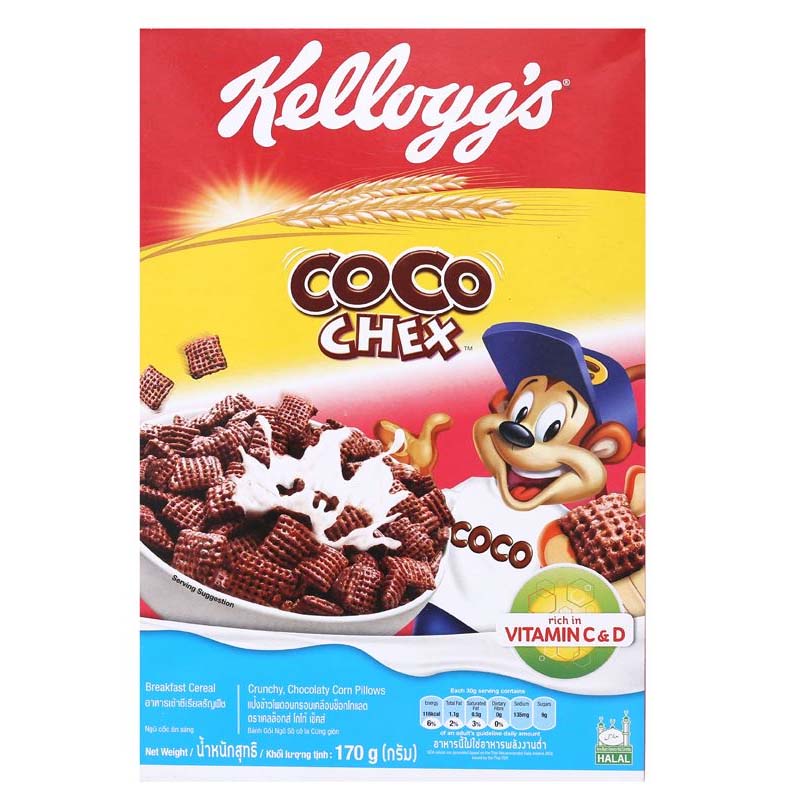 Ngũ cốc dinh dưỡng - KELLOGG’S COCO CHEX 170G