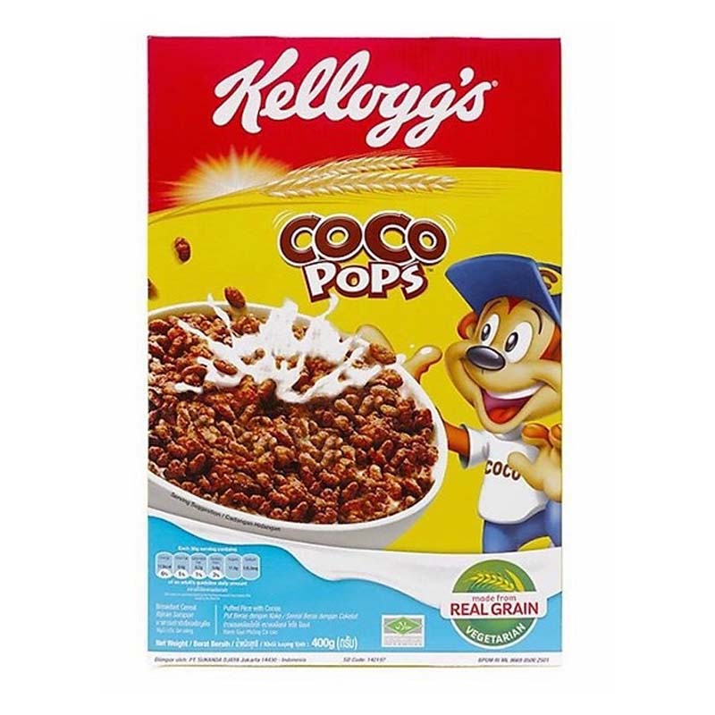 Ngũ cốc dinh dưỡng - KELLOGG’S COCO POPS 190G