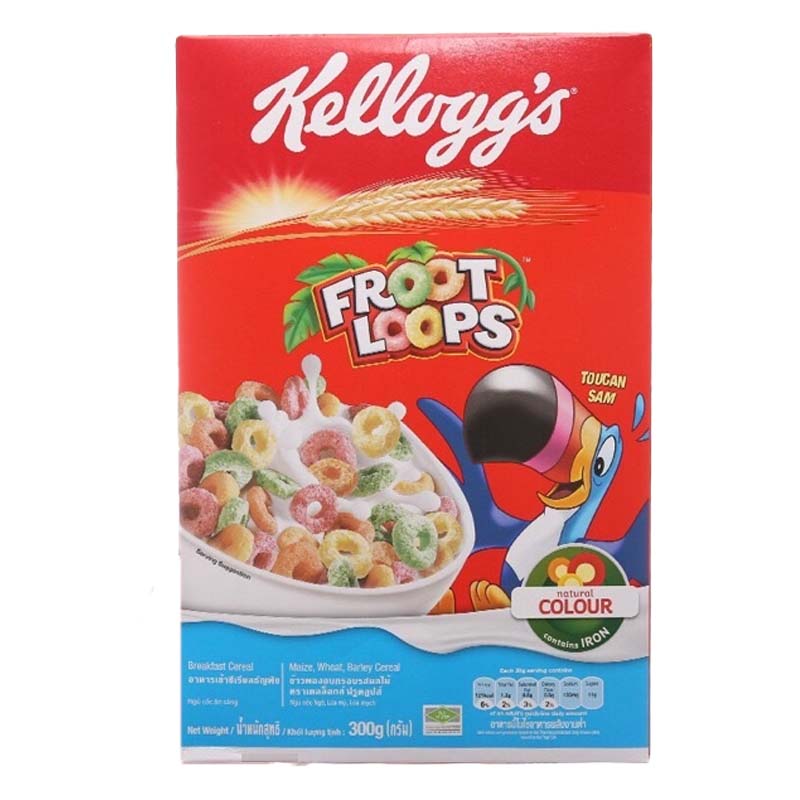 Ngũ cốc dinh dưỡng - KELLOGG’S FROOT LOOPS 150G