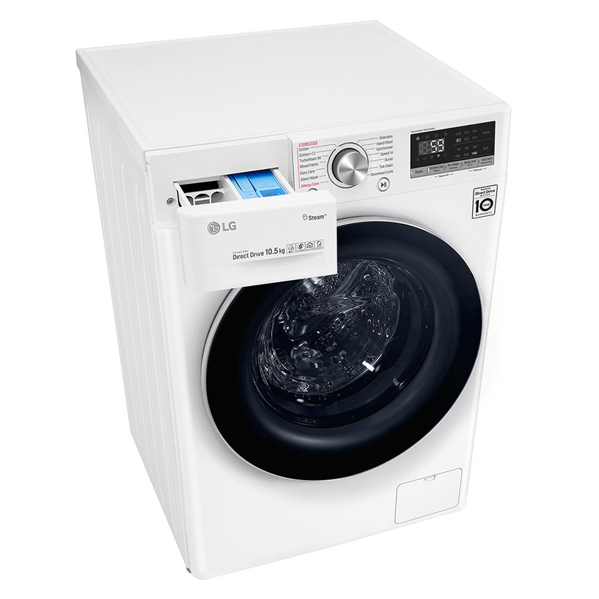 Máy giặt LG Inverter 10.5 kg FV1450S3W