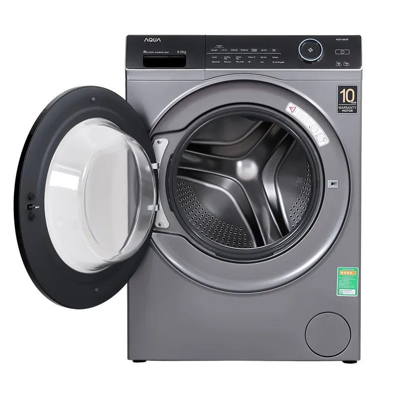 Máy giặt AQUA 9kg AQD-A900F.S