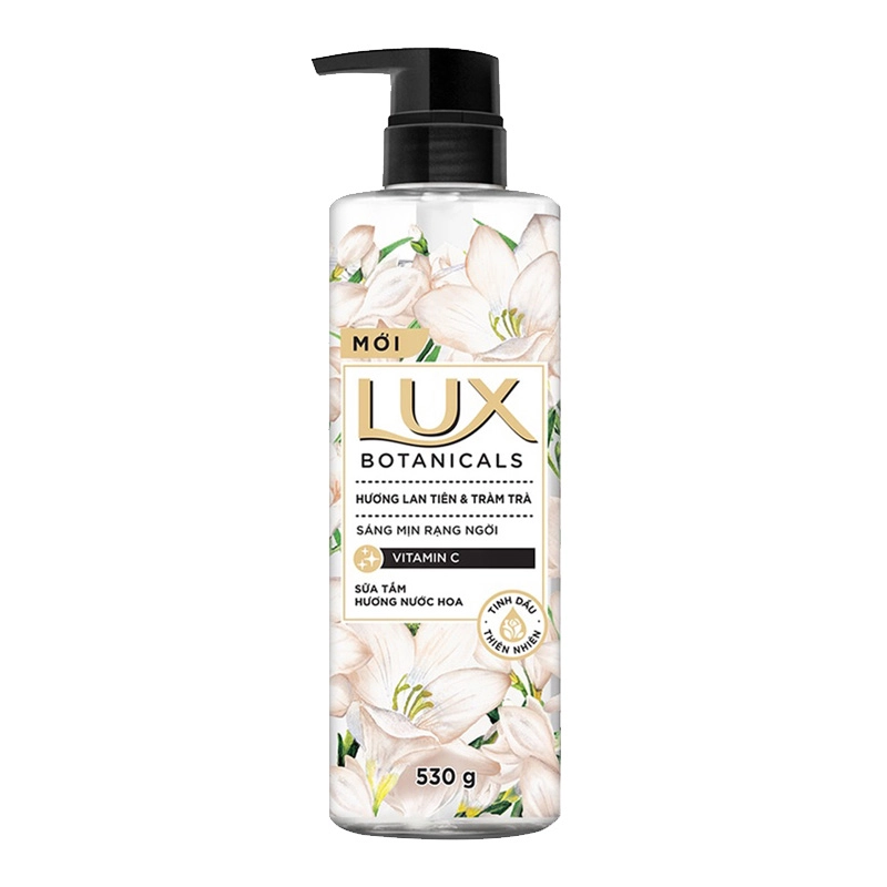 Sữa tắm Lux Botanicals lan tiên và tràm trà chai 530g