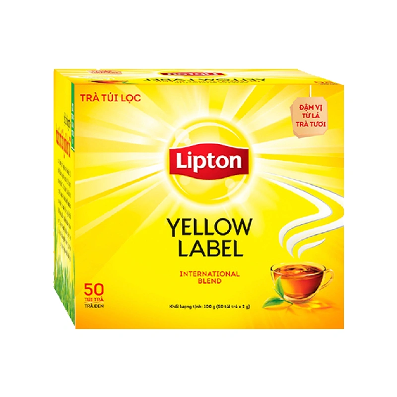 Trà Lipton trà nhãn vàng 2GX50 gói