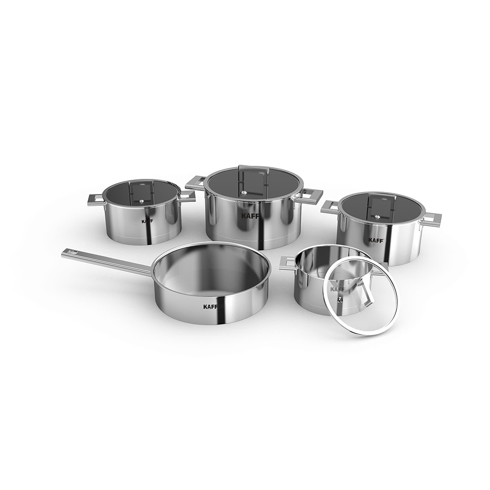 BỘ NỒI INOX 5 MÓN KAFF KF-DIAMON09304 LUXURY