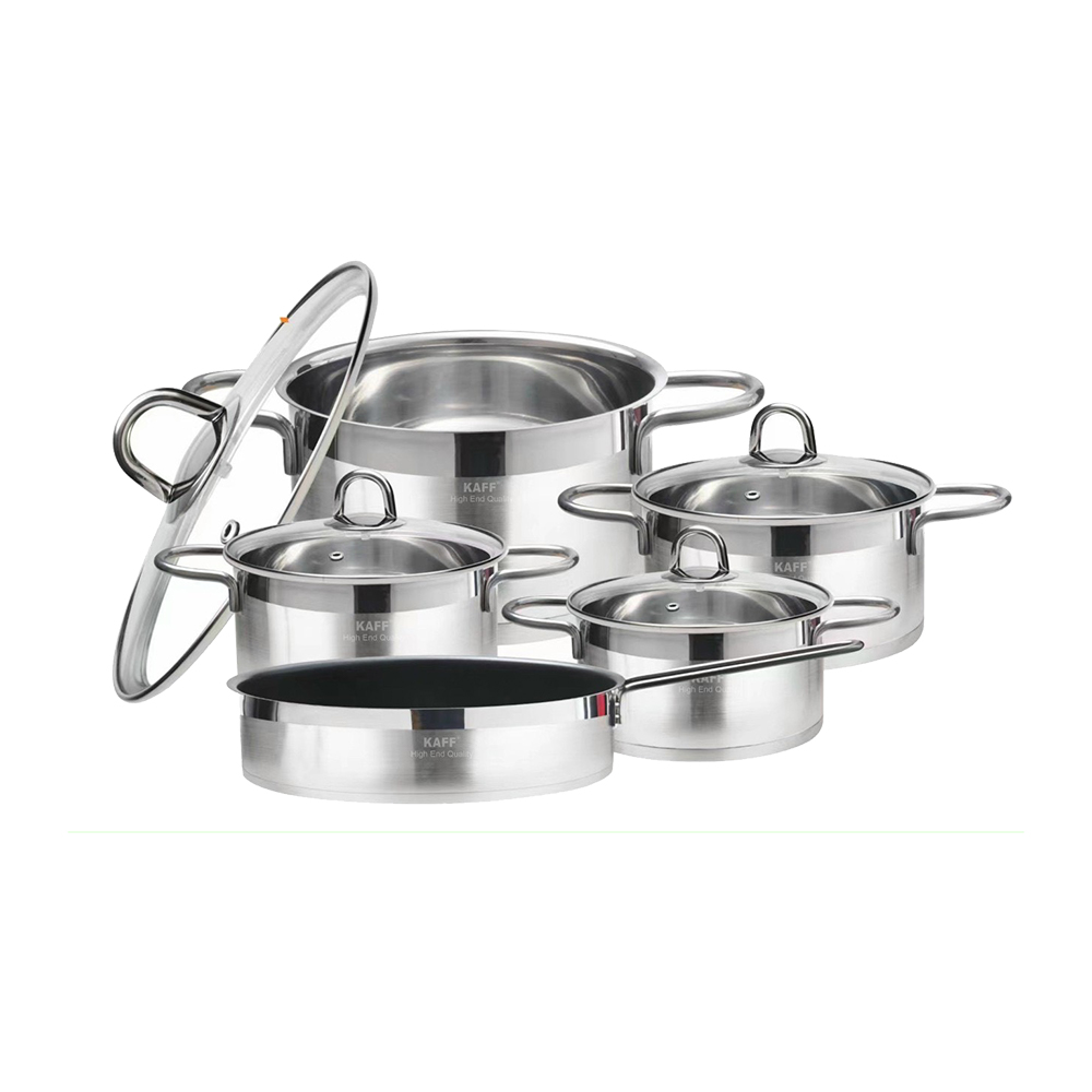 BỘ NỒI INOX 5 MÓN KAFF KF - ST09304