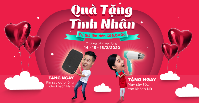 MỪNG VALENTINE THIÊN NAM HÒA TẶNG QUÀ TÌNH NHÂN