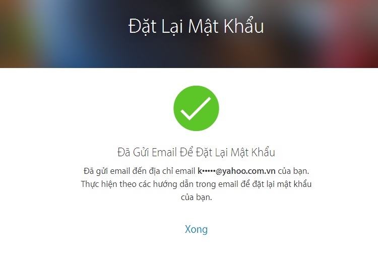 Quên mật khẩu Apple ID - 3