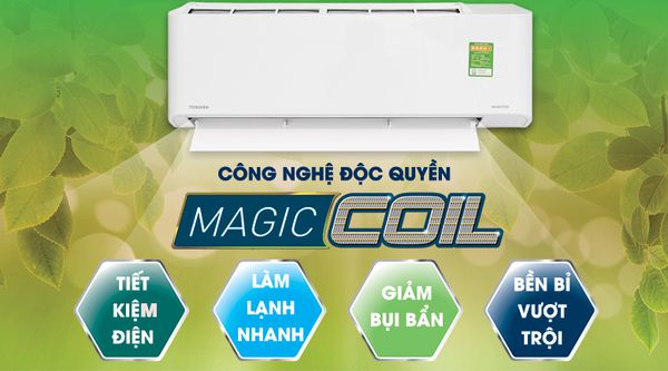 Máy Lạnh Toshiba Inveter 1.0 HP RAS-H10XKCVG-V