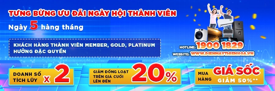 TƯNG BỪNG ƯU ĐÃI - NGÀY HỘI THÀNH VIÊN